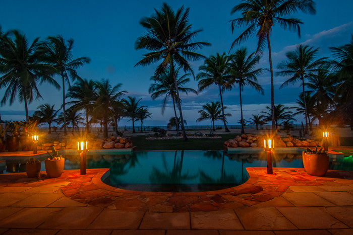 Swimming  Pool at Dusk, Mogiquiçsba, Bahia, Brasil