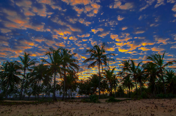 Swimming  Pool at Dusk, Mogiquiçsba, Bahia, Brasil