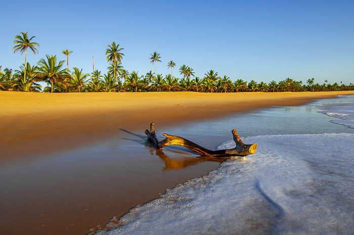 Praia de Mogiquiçaba, Bahia, Brasil